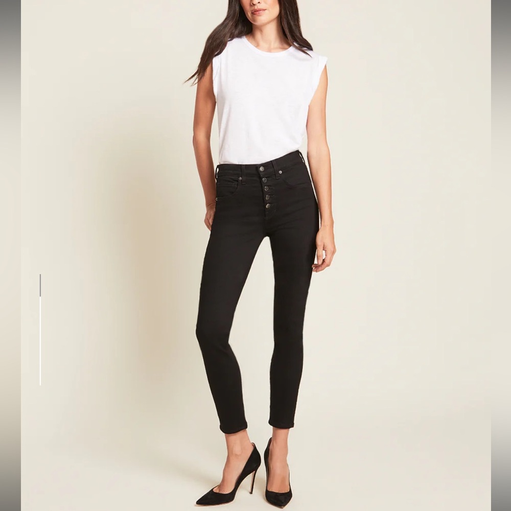 Veronica Beard ‘Debby’ Skinny Jeans Onyx